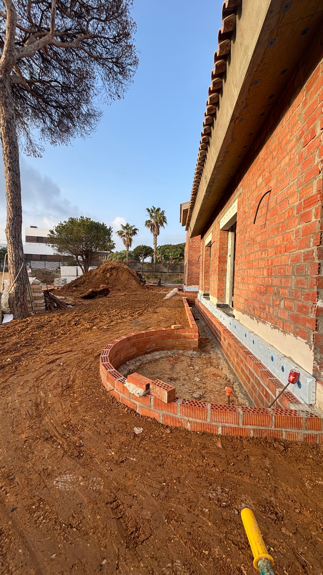 Jardín Playa Roche en proceso actual